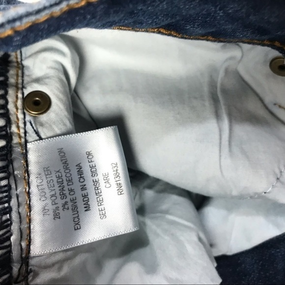 Modcloth Button Fly Denim Mini Skirt size 8 - Picture 7 of 7